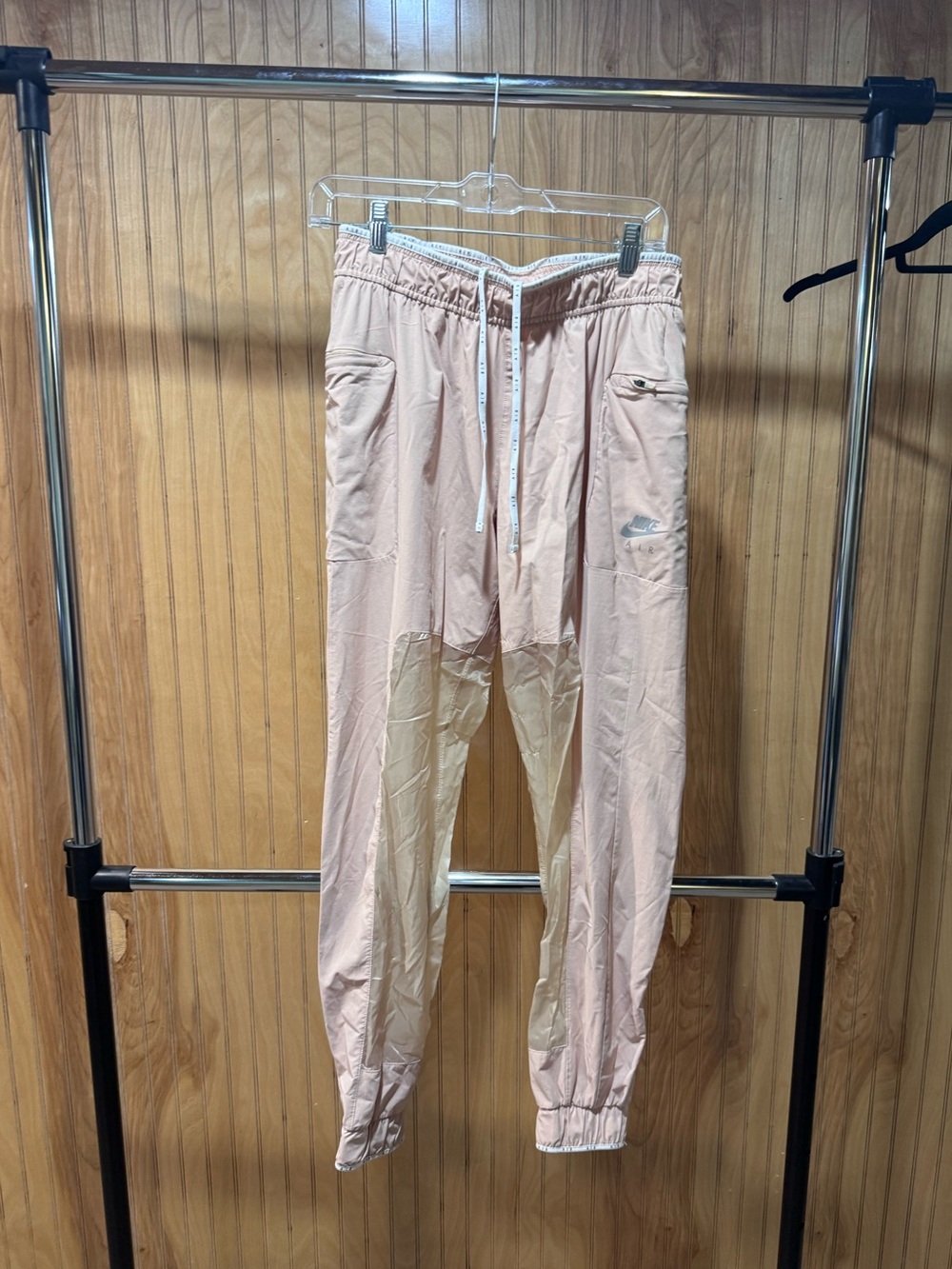 Nike Men’s Pink and Cream Jogger Pants